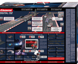 Autodráha Carrera Digital 132 – Full Throttle, dĺžka 8 m