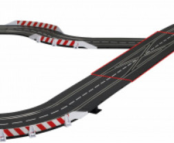 Autodráha Carrera Digital 132 – Full Throttle, dĺžka 8 m