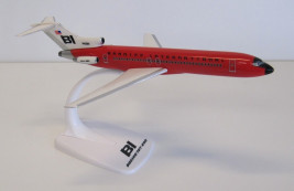 1:200 Boeing B727-227 Braniff International ″Red - Jellybean″ Colors (Snap-Fit)