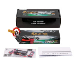 GENS ACE LIPO G-TECH - 2S 7000 mAh (60C) 2S1P s konektorem T-DEAN Bashing