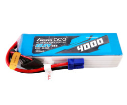 Gens ace G-Tech LiPo - 6S 4000mAh 22,2V 6S1P (45C) EC5 Plug