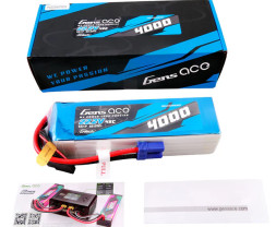 Gens ace G-Tech LiPo - 6S 4000mAh 22,2V 6S1P (45C) EC5 Plug