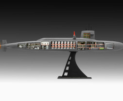 1:253 S.S.B. Abraham Lincoln w/ Interior