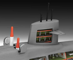 1:253 S.S.B. Abraham Lincoln w/ Interior