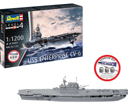 1:1200 USS Enterprise CV-6 (Starter Kit)