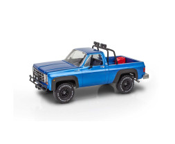 1:25 ´78 Chevy Off-Road 4x4 with Malibu Grand Prix Virage & Trailer 