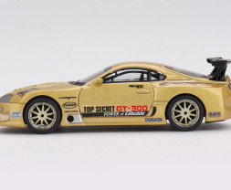 1:64 Toyota Supra (A80) Top Secret GT-300 Top Secret Gold