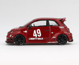 1:64 Abarth 595 LB-Works x Abas Works Red