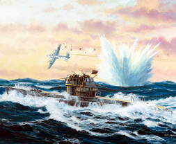 1:350 German Submarine Type VII C/41 (Starter Kit)