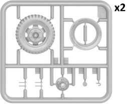 1:35 G7107 Cargo Truck w/ Ben Hur Trailer
