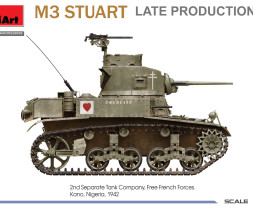 1:35 M3 Stuart Light Tank Late Production