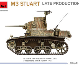 1:35 M3 Stuart Light Tank Late Production