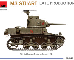 1:35 M3 Stuart Light Tank Late Production