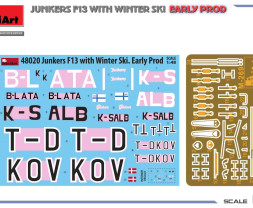 1:48 Junkers F.13 w/ Winter Ski Early Production