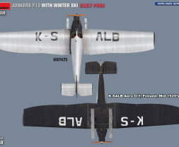 1:48 Junkers F.13 w/ Winter Ski Early Production