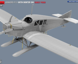 1:48 Junkers F.13 w/ Winter Ski Early Production