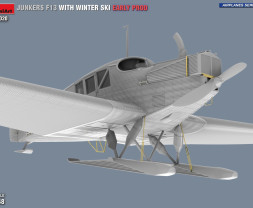 1:48 Junkers F.13 w/ Winter Ski Early Production