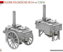 1:35 Kleine Feldküche Hf.14 w/ Crew 