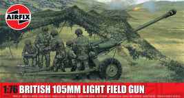 1:76 British 105mm Light Field Gun