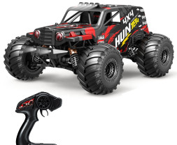 RC auto 1:14 High Speed Car Hunter Monster Truck 4WD 2.4GHz RTR (oranžové)