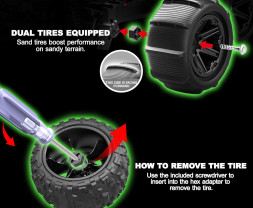 RC auto 1:14 High Speed Car Hunter Monster Truck 4WD 2.4GHz RTR (oranžové)