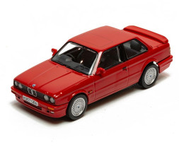 1:43 BMW E30 325i M-Tech 2, Brilliant Red