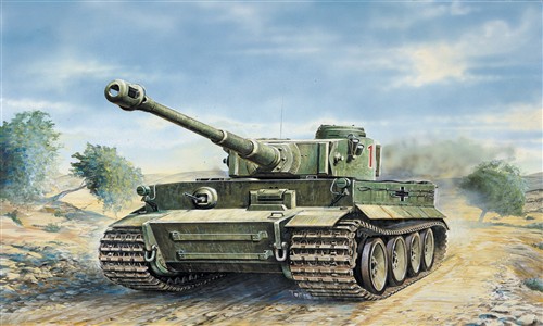 Náhľad produktu - 1:35 Pz.Kpfw.VI Tiger Ausf.E (TP)