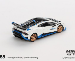 1:64 Lamborghini Huracán STO Bianco Asopo