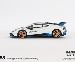 1:64 Lamborghini Huracán STO Bianco Asopo