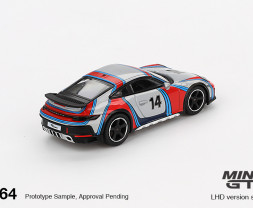 1:64 Porsche 911 Dakar Ice Grey Metallic Rally 1978