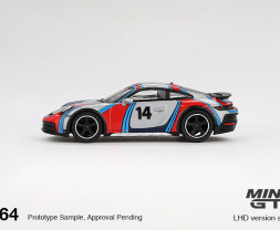 1:64 Porsche 911 Dakar Ice Grey Metallic Rally 1978