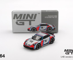 1:64 Porsche 911 Dakar Ice Grey Metallic Rally 1978