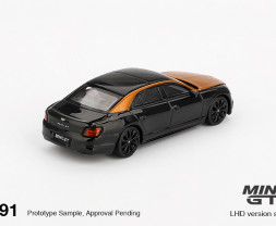1:64 Bentley Flying Spur Orange Flame / Onyx
