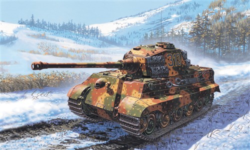 Náhľad produktu - 1:72 WARGAMES Sd. Kfz. 182 King Tiger