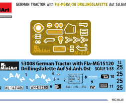 1:35 German Tractor w/ Fla-MG151/20 Auf Sd.Anh.Ost