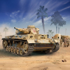 1:35 German Panzer III Ausf.N ″Afrika Korps″
