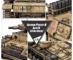 1:35 Panzer III Ausf.N „Afrika Korps“