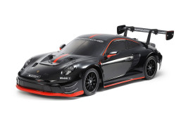 1:10 Porsche 911 GT3 R (992) Black Painted Body TT-02 Chassis (stavebnica)