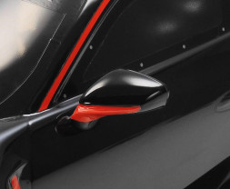 1:10 Porsche 911 GT3 R (992) Black Painted Body TT-02 Chassis (stavebnica)