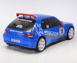 1:10 Peugeot 306 Maxi Blue Painted Body BT-01 Chassis (stavebnica)