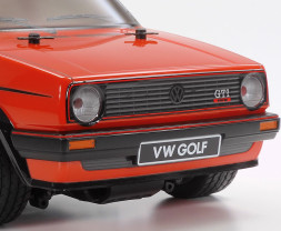 1:10 Volkswagen Golf II GTI 16V Red Painted Body MB-01 Chassis (stavebnica)