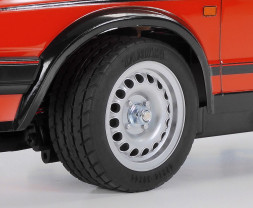 1:10 Volkswagen Golf II GTI 16V Red Painted Body MB-01 Chassis (stavebnica)