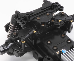 1:10 Volkswagen Golf II GTI 16V Red Painted Body MB-01 Chassis (stavebnica)