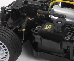 1:10 Volkswagen Golf II GTI 16V Red Painted Body MB-01 Chassis (stavebnica)