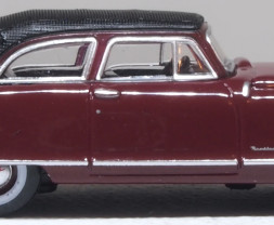 1:87 Nash Rambler Custom Landau Convertible Closed 1950 Sunset Maroon