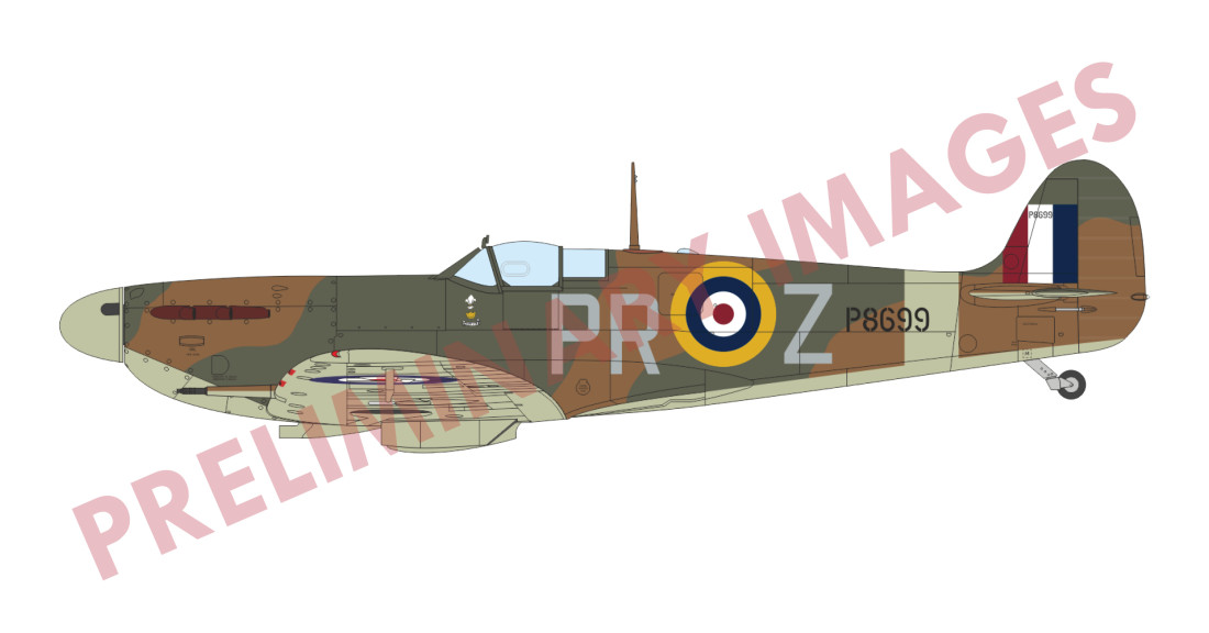 Náhľad produktu - 1:72 Supermarine Spitfire Mk.Vb Early (ProfiPACK edition)