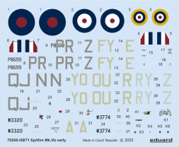 1:72 Supermarine Spitfire Mk.Vb Early (ProfiPACK edition)