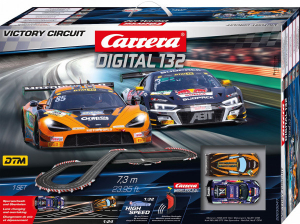 Náhľad produktu - Autodráha Carrera Digital 132 – Victory Circuit, dĺžka 7,3 m