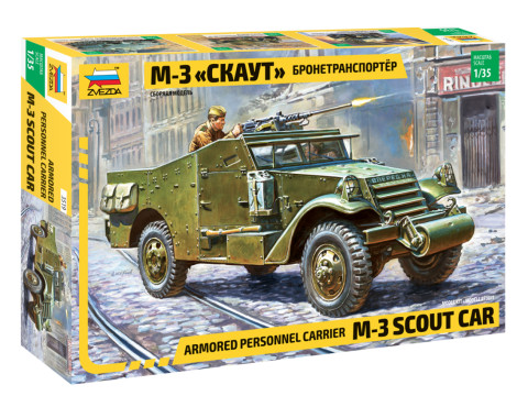 Náhľad produktu - 1:35 M-3 Scout car