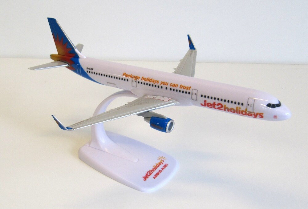 Náhľad produktu - 1:200 Airbus A321-211(WL) Jet2 (Snap-Fit)